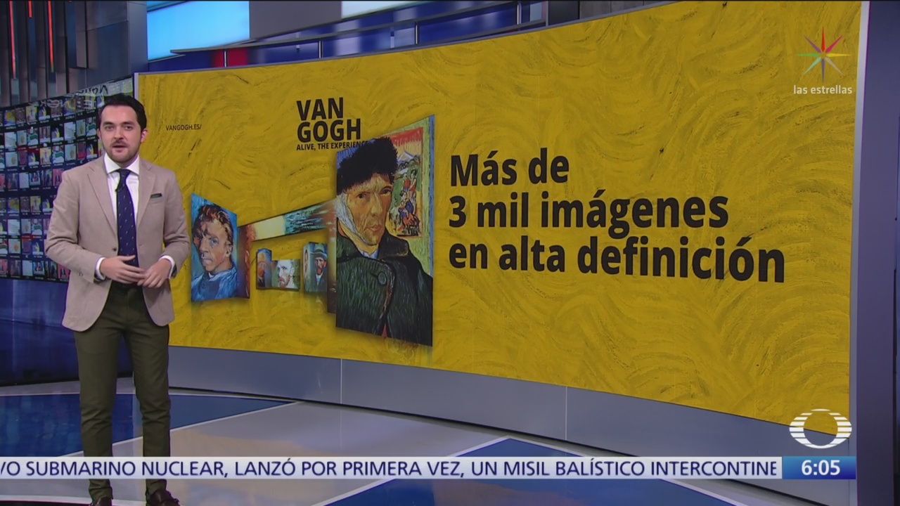 Más de tres mil imágenes de ‘Van Gogh’ llegarán a México