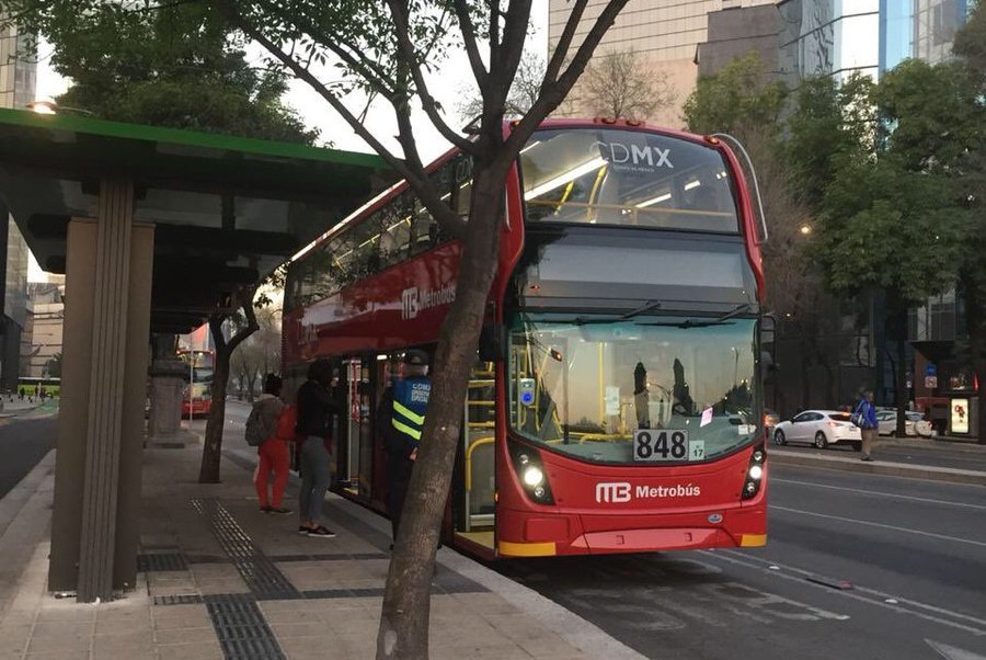 Foto: El anuncio señala que podría haber cambios “sin previo aviso”, 18 de octubre de 2019, (Twitter @MetrobúsCDMX)
