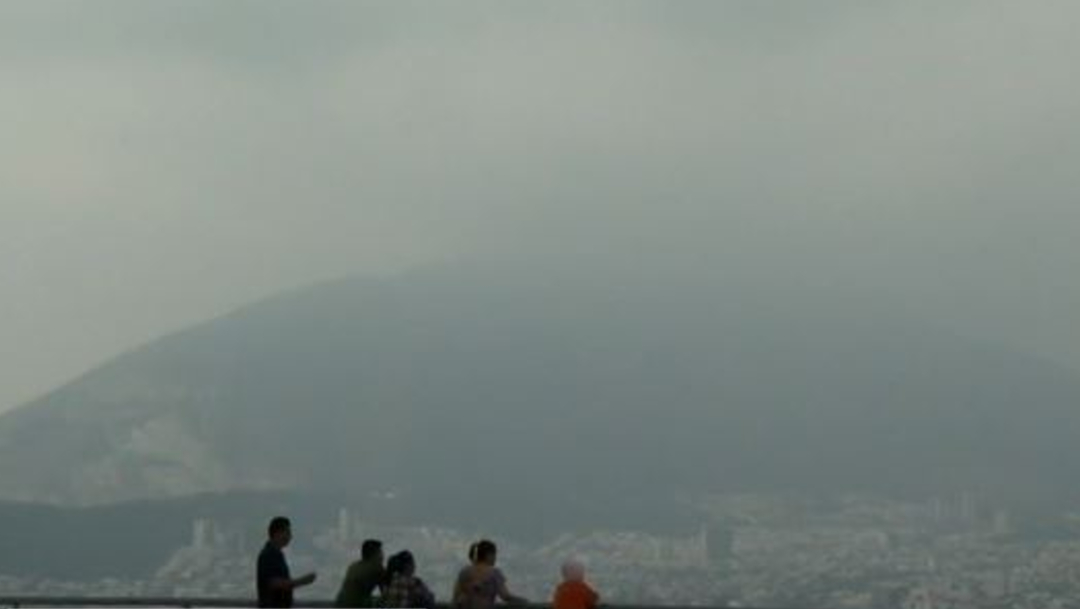 Foto: Monterrey registra mala calidad del aire, 30 de octubre de 2019 (Noticieros Televisa)