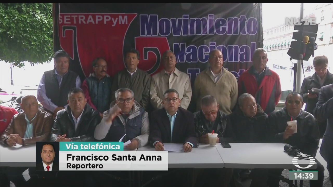 Movimiento Nacional Taxista se deslinda de marcha del 21 de octubre