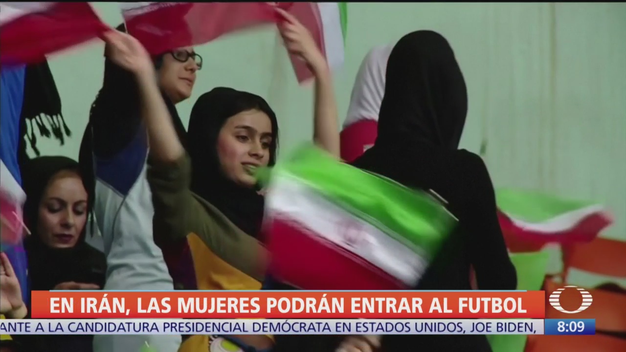 Mujeres podrán ver futbol dentro de un estadio en Irán