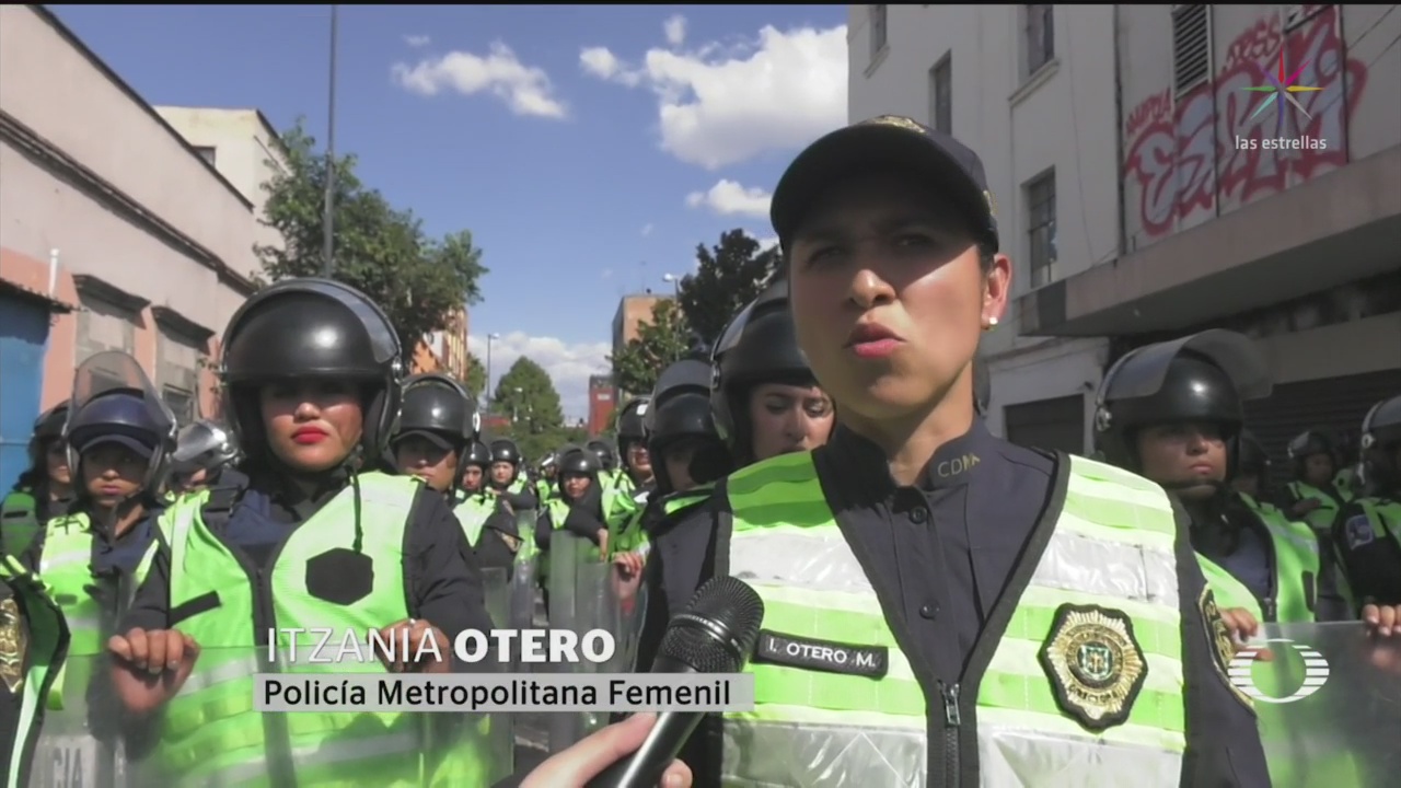 Foto: Mujeres Policías Ateneas Orden Ciudadanía 2 Octubre 2019