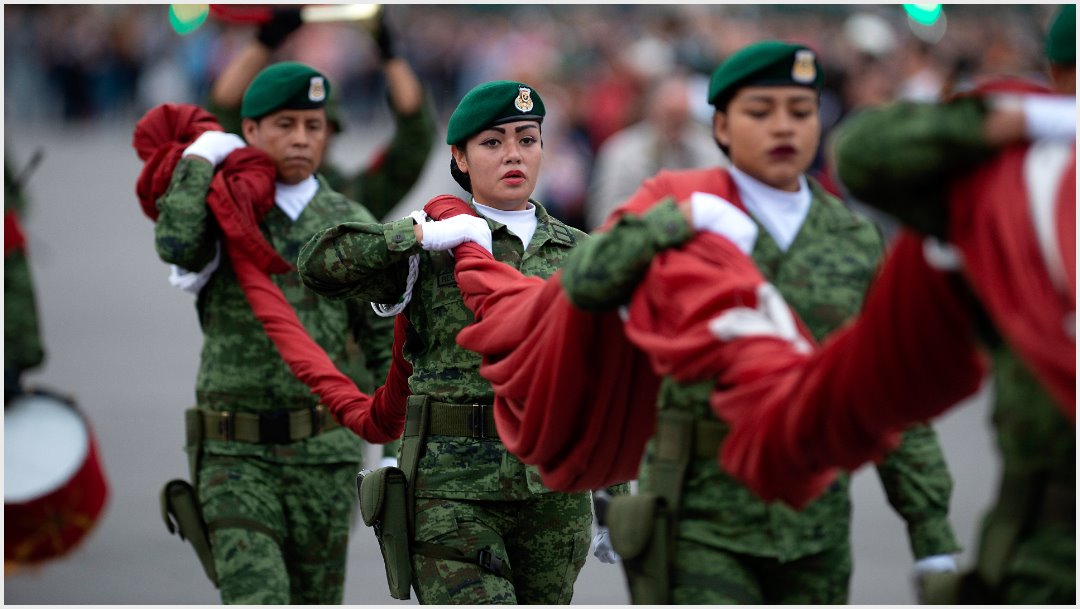 Imagen: Proponen servicio militar obligatorio para las mujeres, 27 de octubre de 2019 (GOBIERNO DE LA REPÚBLICA /CUARTOSCURO.COM)