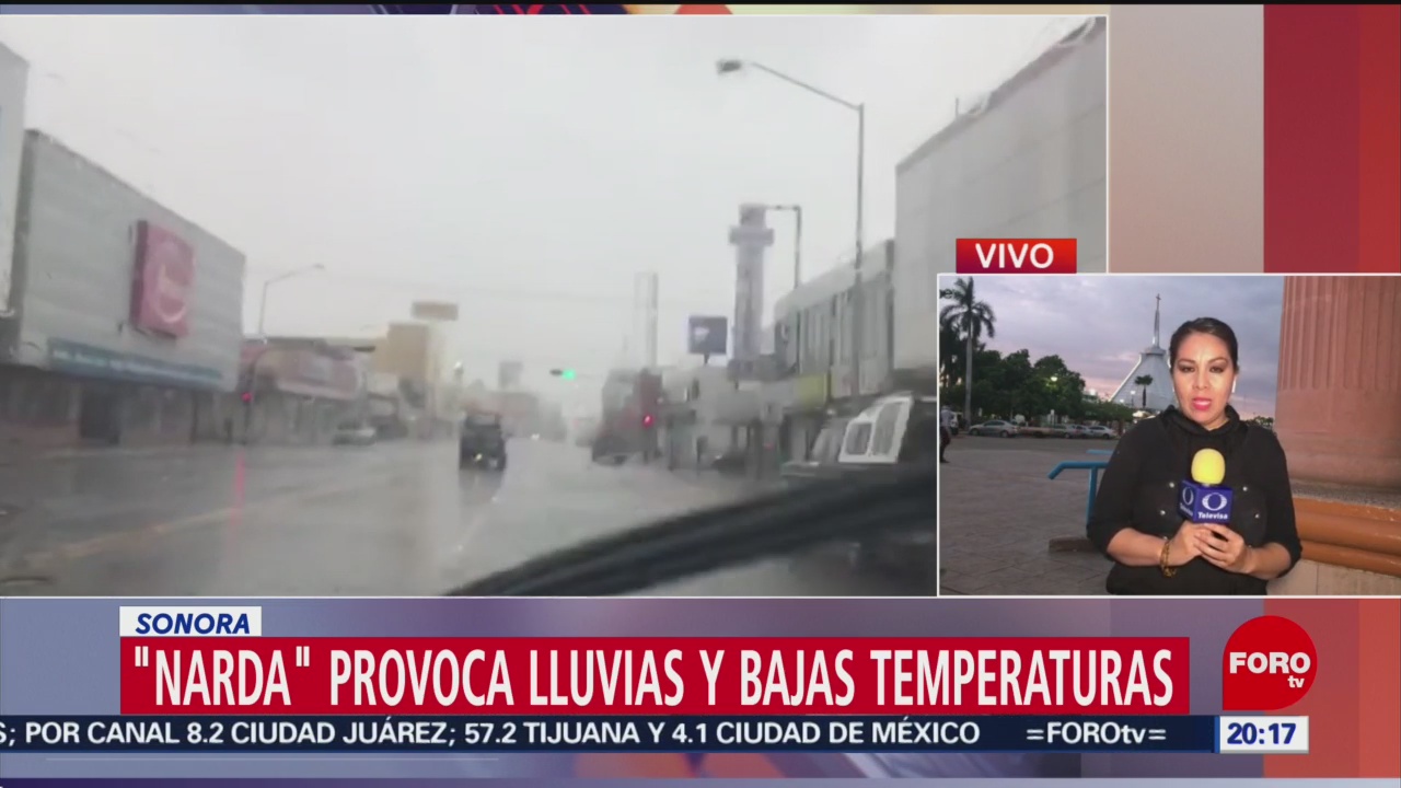Foto: Narda Provoca Bajas Temperaturas Sonora 1 Octubre 2019