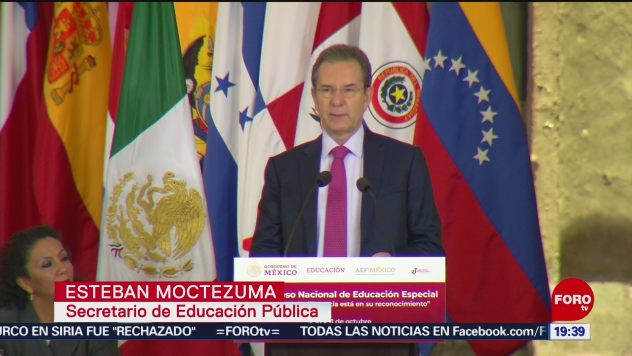 Foto: Nueva Escuela Mexicana Buscará Educación Personalizada Esteban Moctezuma 9 Octubre 2019