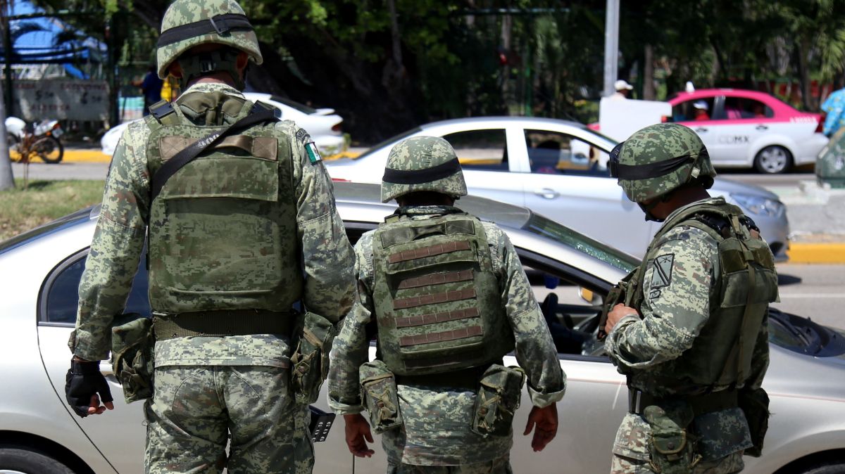 Operativo del Ejército mexicano en Acapulco