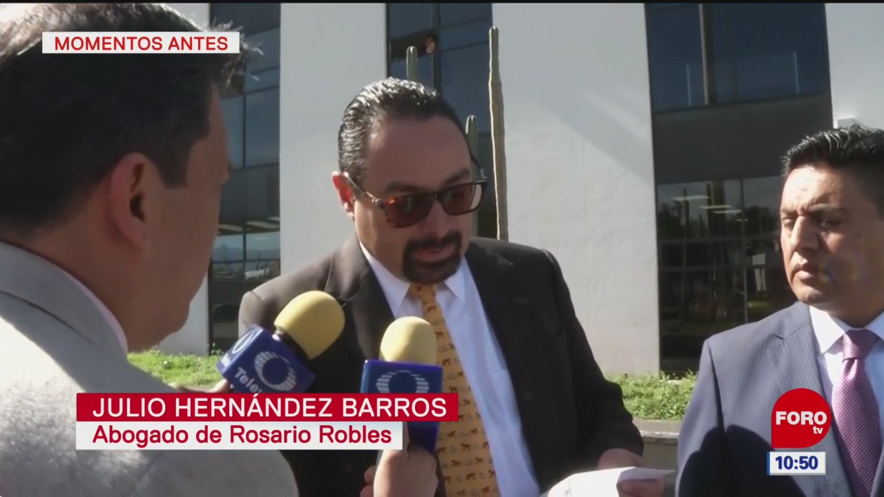 Ordenan reponer procedimiento de Rosario Robles