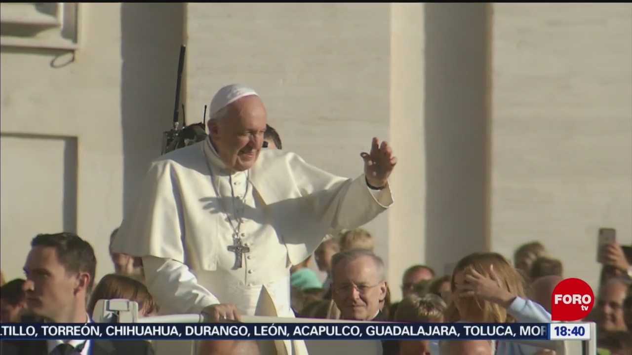 FOTO: Papa Francisco envió bendiciones México durante audiencia general
