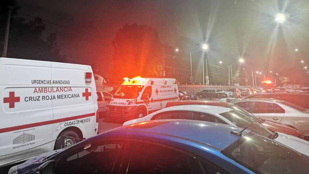 Foto: Paramédicos de la Cruz Roja atendieron a la familia intoxicada, 11 octubre 2019