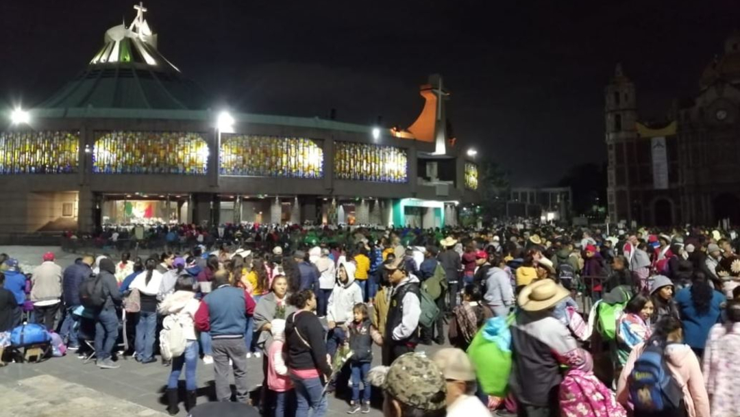 Foto: Miles de peregrinos de Morelia y Guanajuato llegan a la Basílica de Guadalupe, 11 octubre 2019