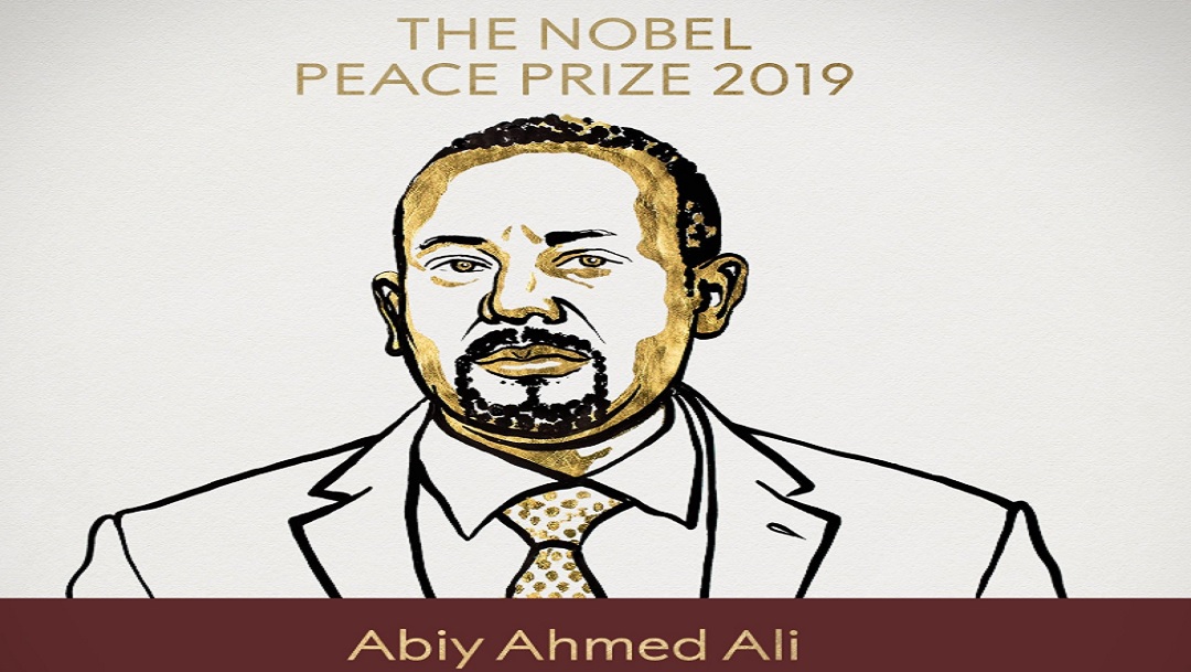 Premio Nobel de la Paz 2019 para Abiy Ahmed Ali, primer ministro de Etiopía