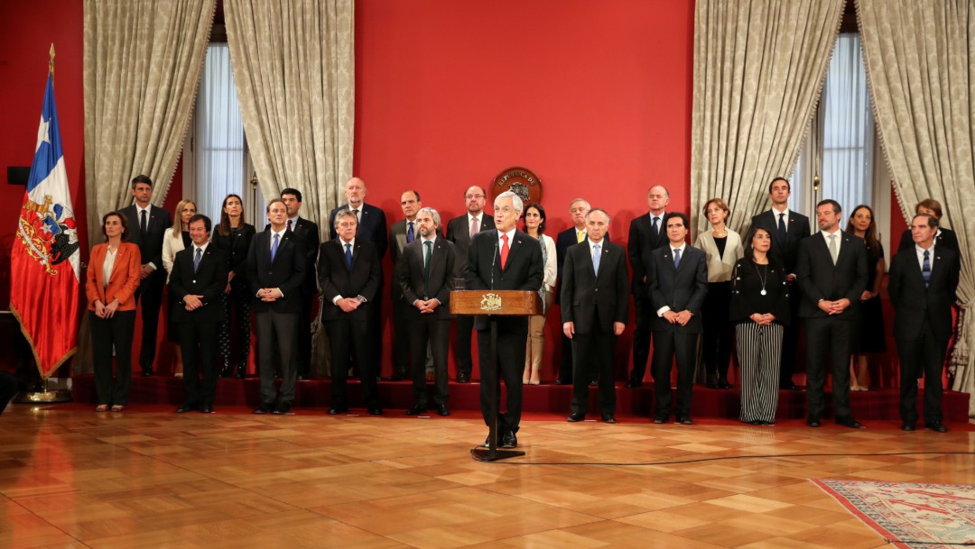 Foto: Presidente de Chile remodela gabinete para enfrentar crisis política y social, 28 de agosto de 2019, Chile