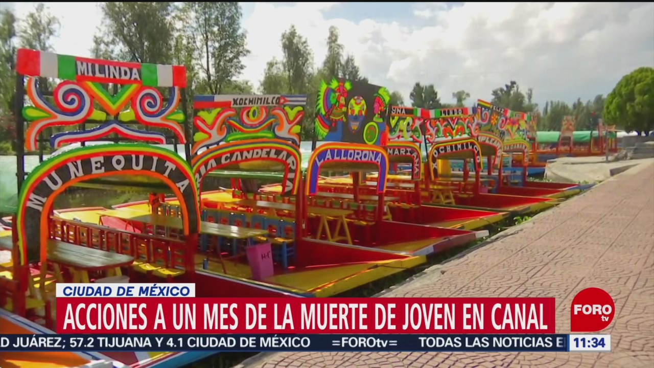Proponen acciones de seguridad tras la muerte de joven en canal de Xochimilco