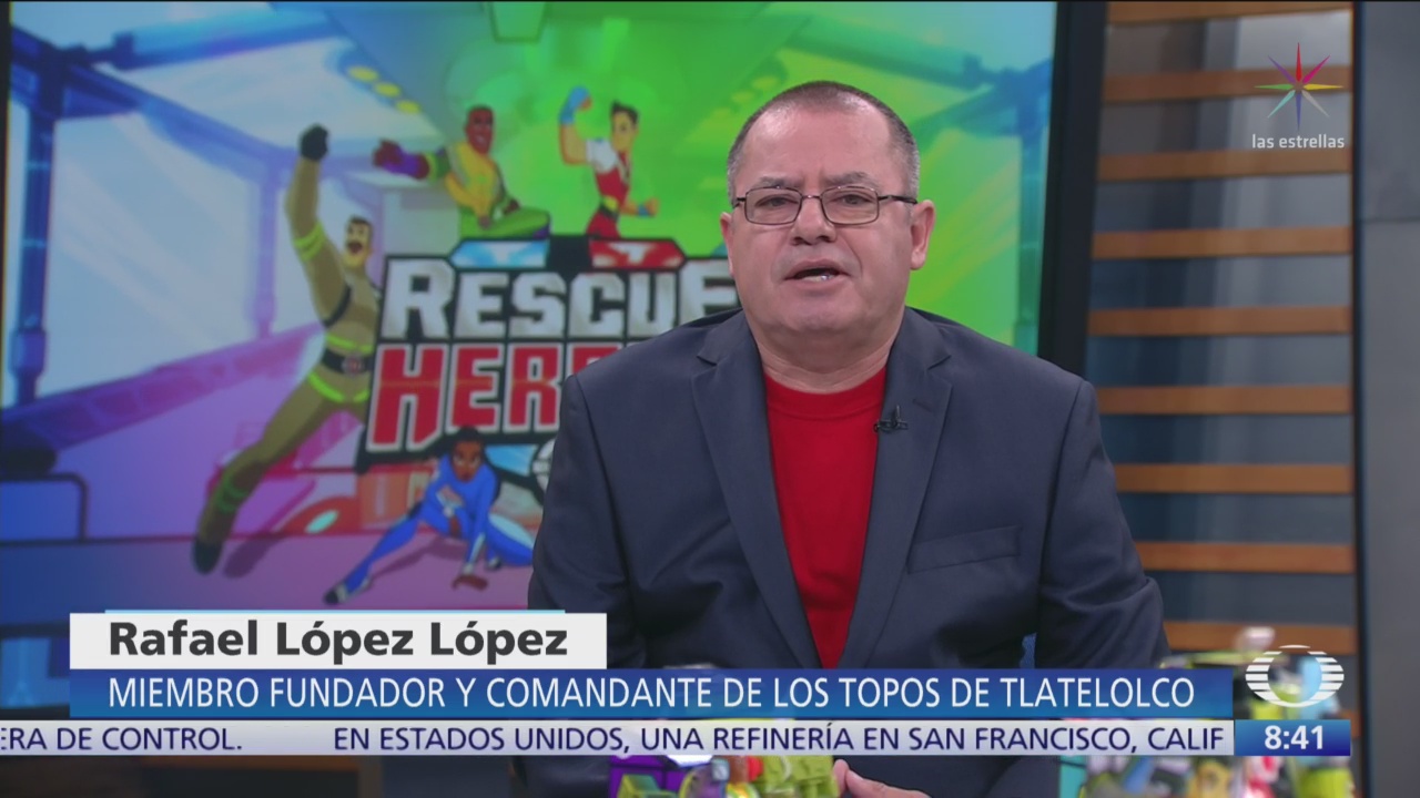 Rafael López, fundador de 'Topos de Tlatelolco', en Al Aire