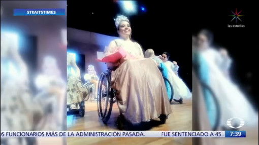 Representante de Chiapas gana concurso ‘Señorita silla de ruedas’