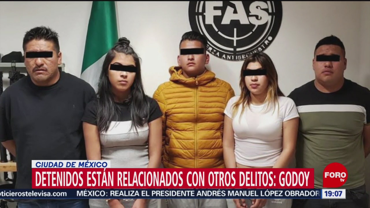 Foto: Modus Operandi Secuestradores Detenidos Polanco CDMX Taxi 15 Octubre 2019