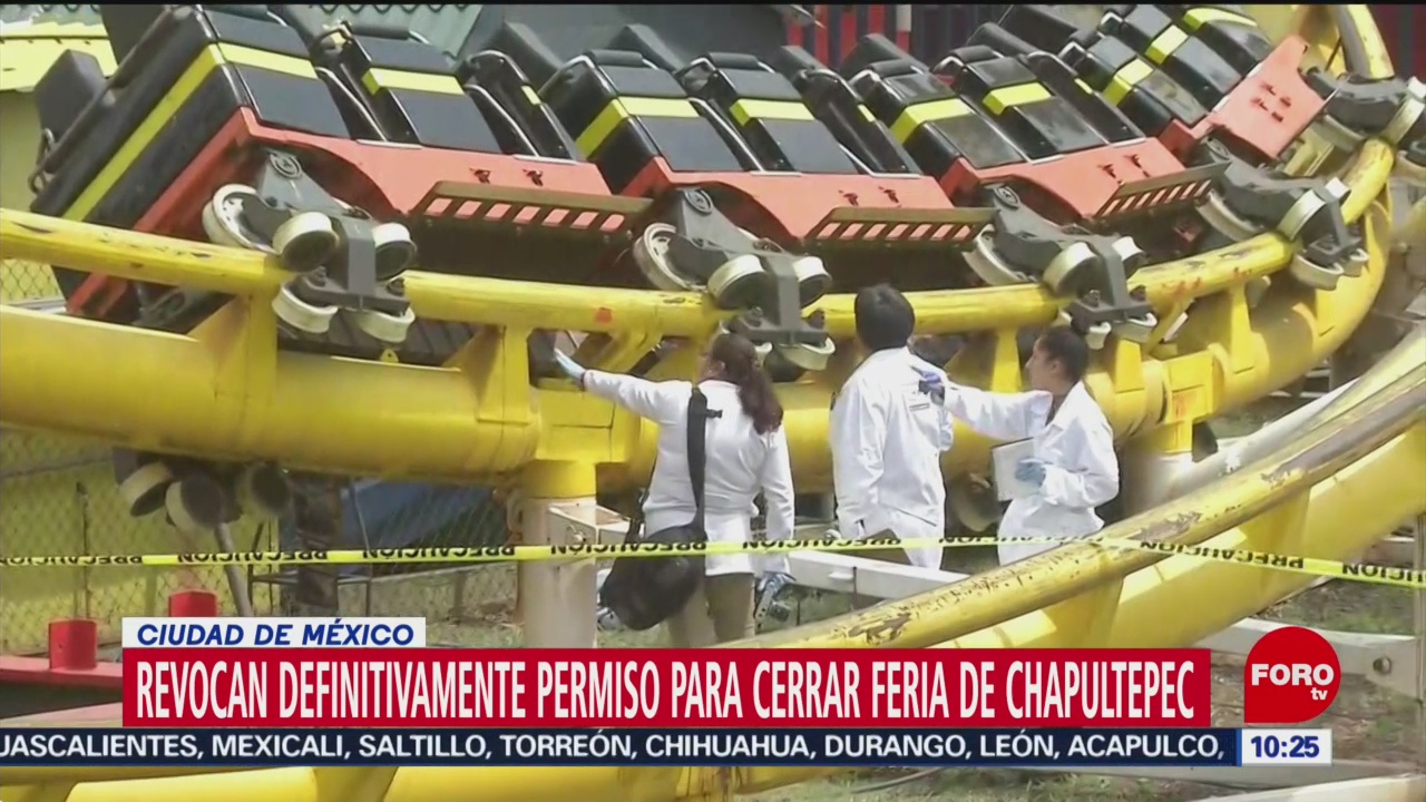 FOTO: Revocan de manera definitiva el permiso para operar La Feria de Chapultepec, 13 octubre 2019