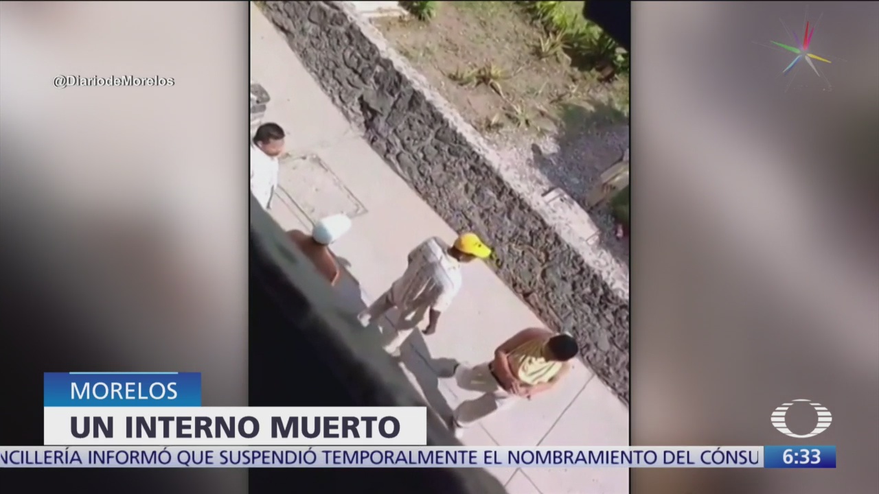Riña en penal de Morelos deja un interno muerto