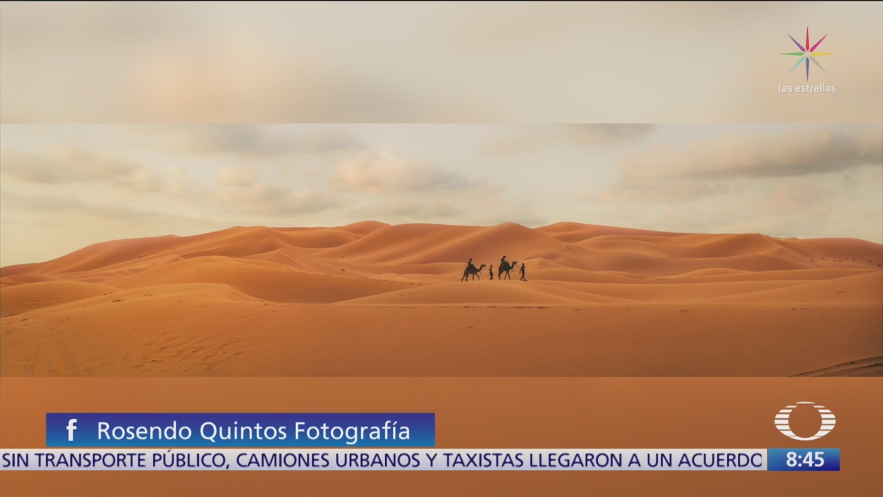 Rosendo Quintos comparte fotografías del desierto del Sahara