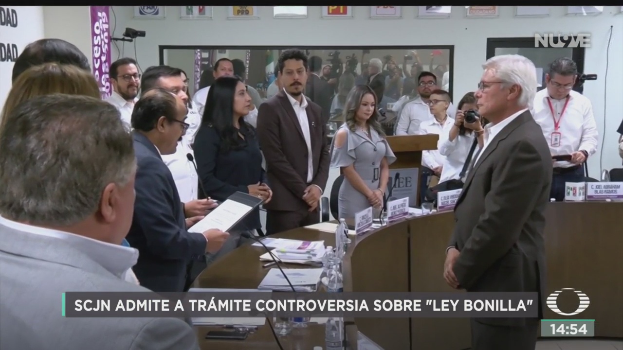 FOTO: SCJN admite a trámite controversia sobre ‘Ley Bonilla’, 28 octubre 2019