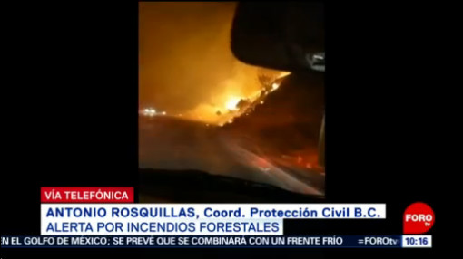 FOTO: Se apoya a familias que perdieron sus casas por incendios: PC Baja California,26 octubre 2019