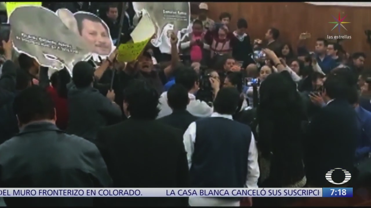 Se desatan golpes en Congreso de San Luis Potosí