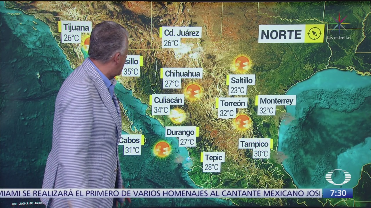 Despierta con Tiempo: Se prevén lluvias en la zona centro y sur de México