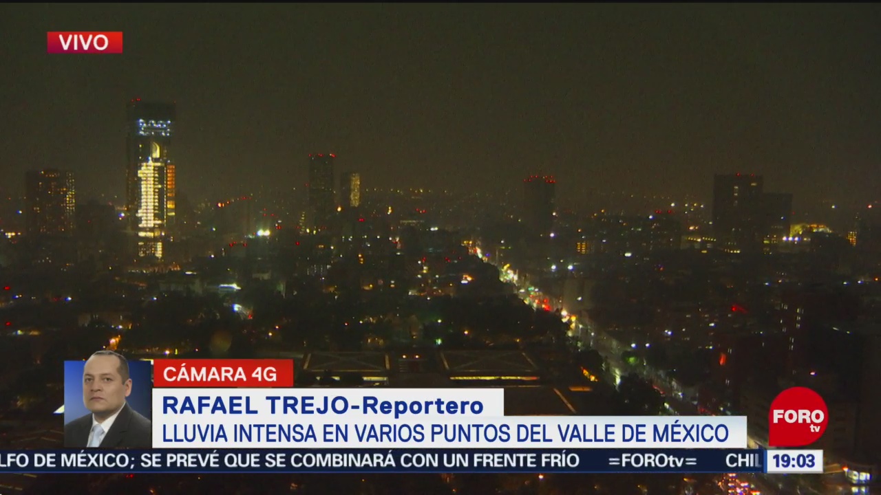 FOTO: Se registran afectaciones por intensas lluvias en la Ciudad de México, 27 octubre 2019