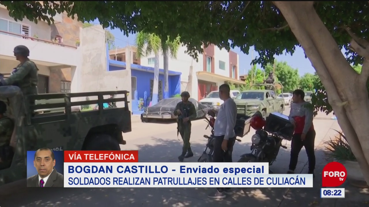 Se regularizan las actividades en Culiacán, Sinaloa