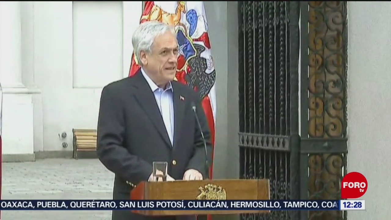 Foto: Sebastián Piñera Pide Renuncia Ministros 26 Octubre 2019