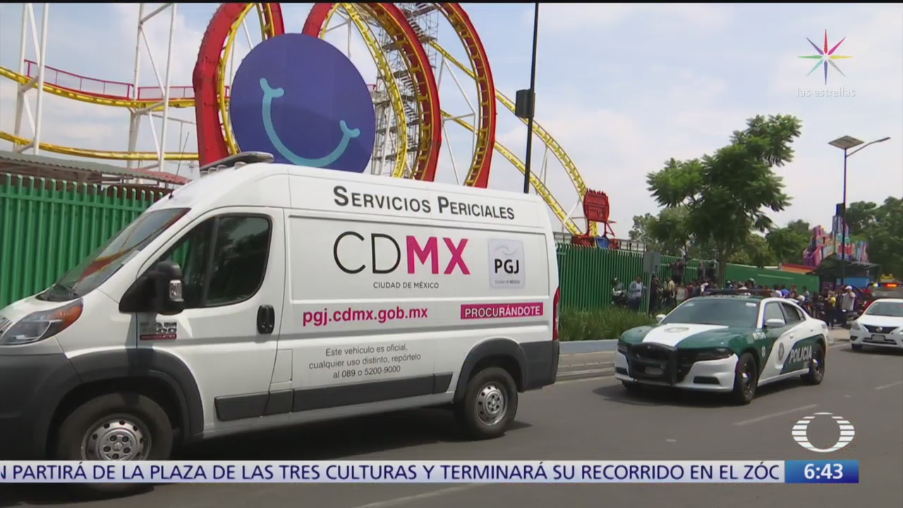 Siguen hospitalizadas dos mujeres tras accidente en Feria de Chapultepec