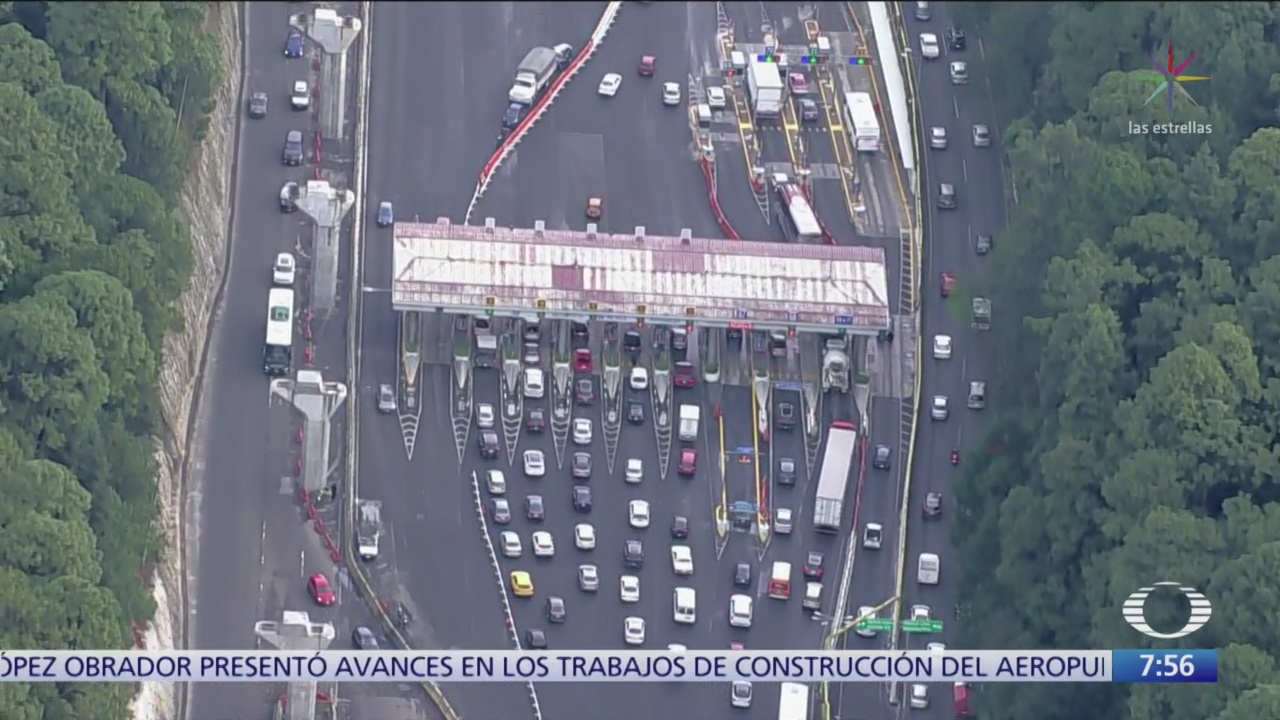 Sin manifestantes en casetas de autopistas a Cuernavaca y Toluca