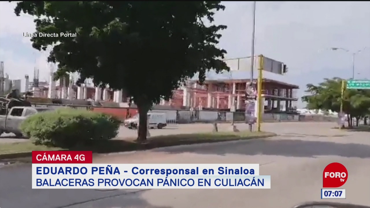 Suspenden actividades en escuelas tras balaceras en Culiacán, Sinaloa