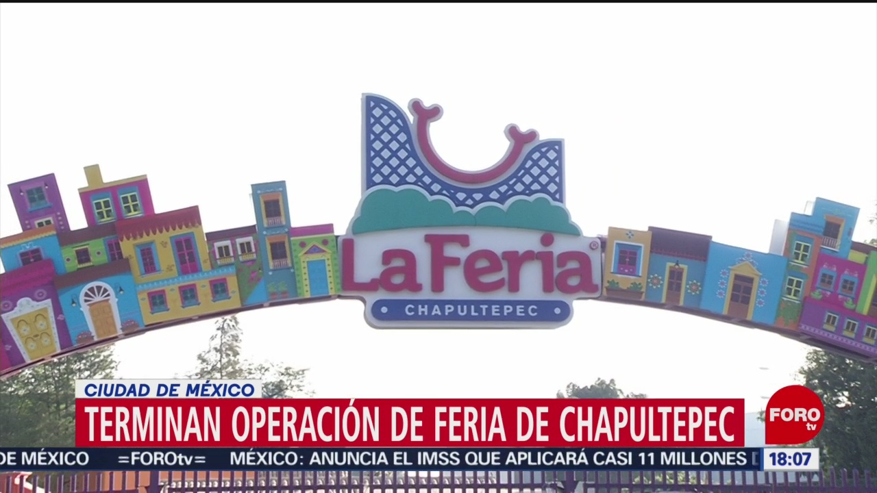 FOTO: Termina Formalmente Operación Feria Chapultepec