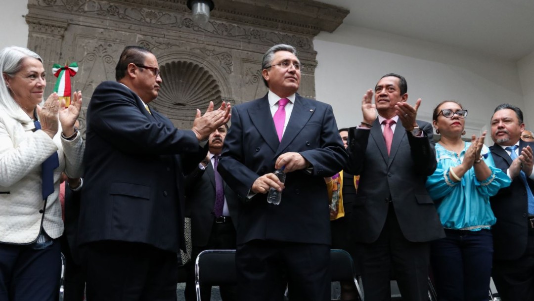 Foto: El titular de la Comisión Nacional de los Derechos Humanos (CNDH), Luis Raúl González, el 11 de octubre de 2019 (Foto: Galo Cañas /Cuartoscuro.com)
