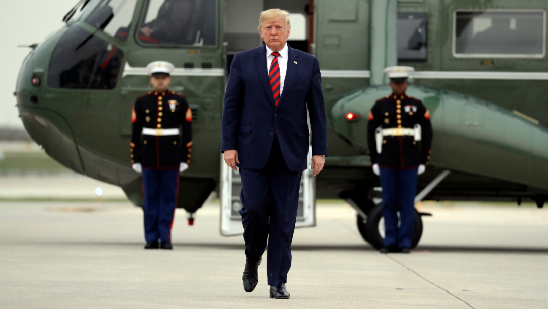 FOTO Donald Trump, presidente de Estados Unidos (AP)