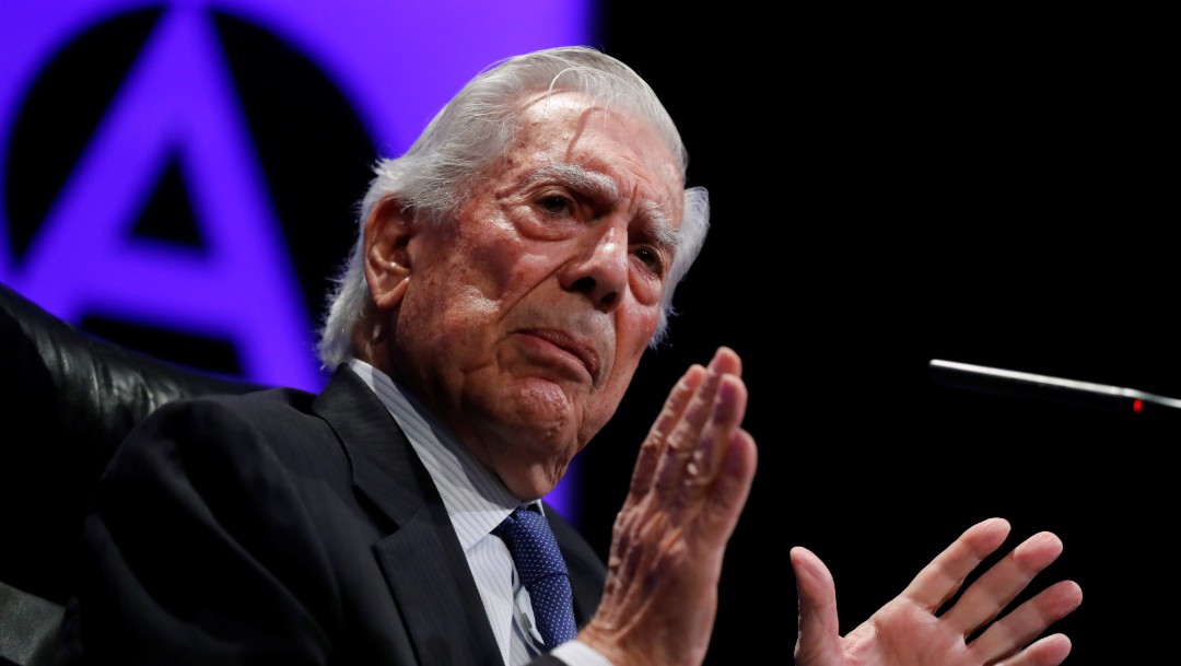 Foto: Mario Vargas Llosa, 8 de octubre de 2019, España