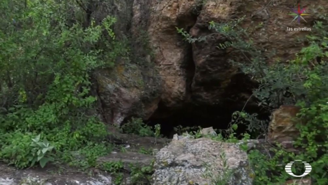 IMAGEN Desde las entrañas de ‘La Cueva’, escondite de ‘El Marro’. (Noticieros Televisa)