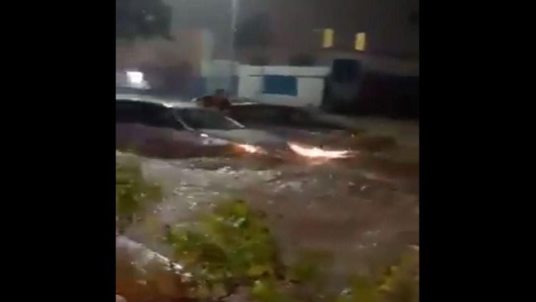 Foto Video Tromba en Los Cabos, BCS, provoca severos daños