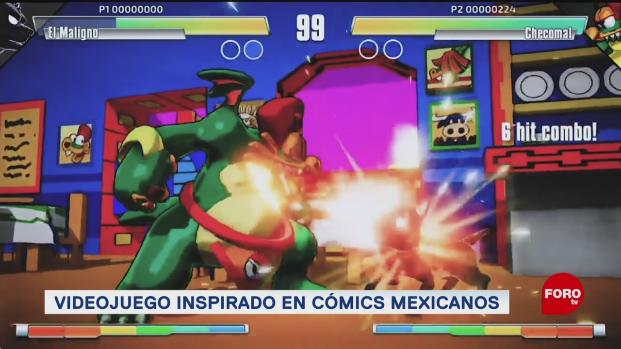 FOTO: Videojuego independiente con personajes de cómics mexicanos, 13 octubre 2019