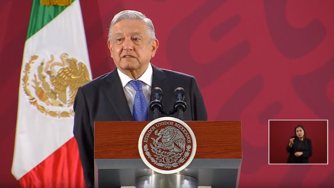 Foto: López Obrador, 6 de noviembre de 2019