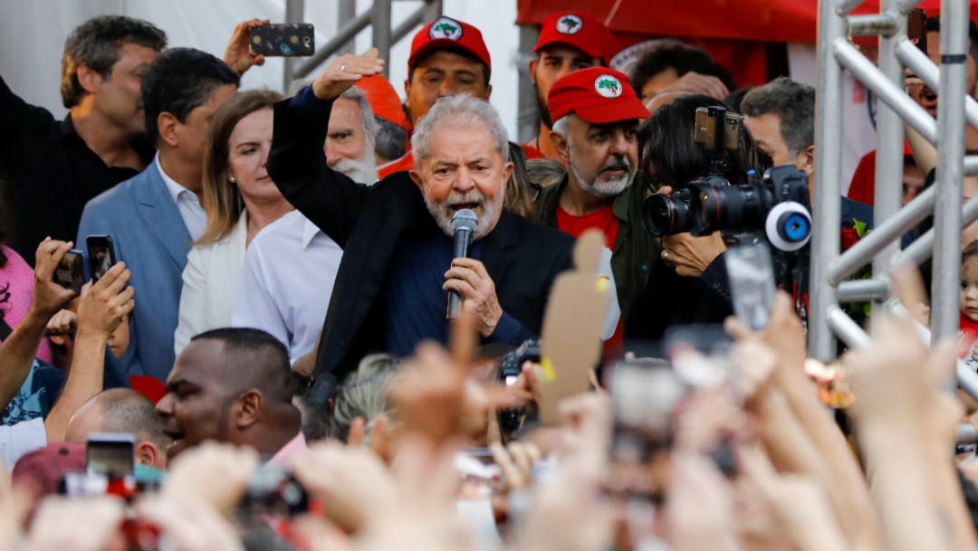 Luiz Inácio Lula da Silva libre