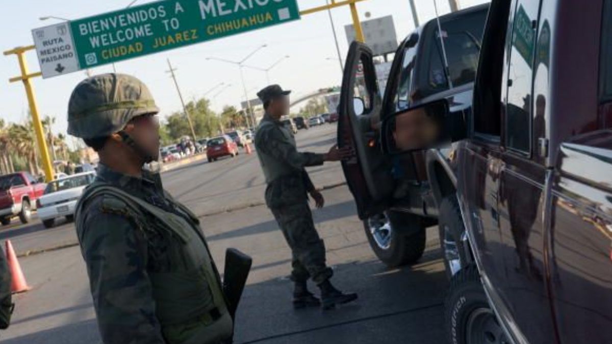 Operativo de seguridad en Ciudad Juárez