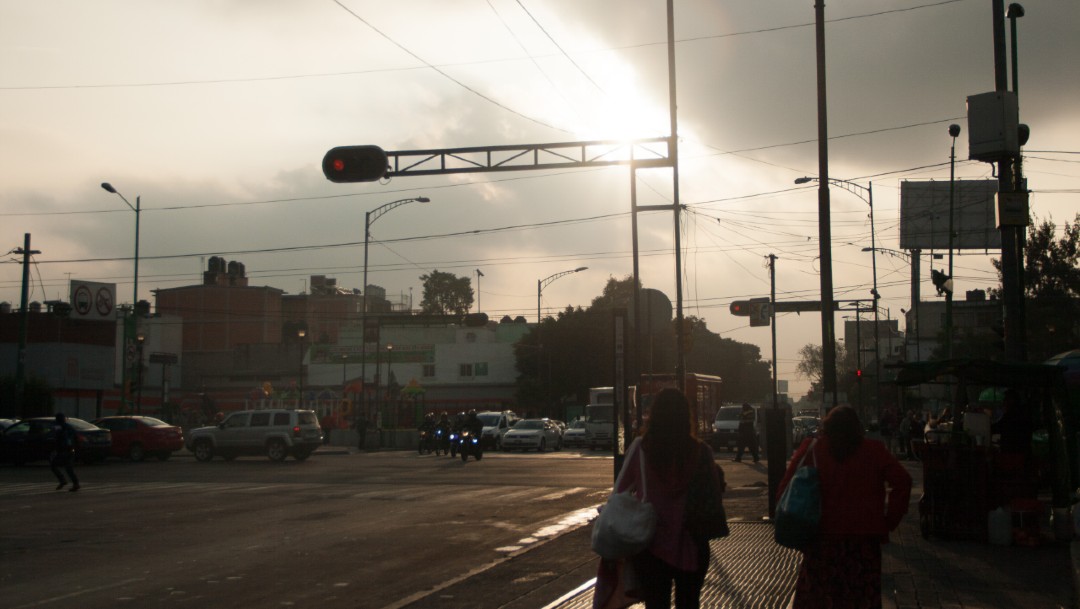 Foto: Cielo medio nublado en la Ciudad de México, 29 noviembre 2019