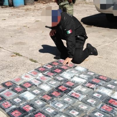 Sedena decomisa una tonelada de cocaína en Tabasco; hay un militar muerto