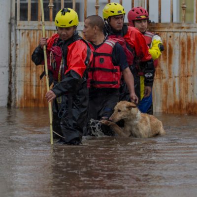 Fotos y videos: Inundaciones, deslaves y rescates por fuertes lluvias en Tijuana