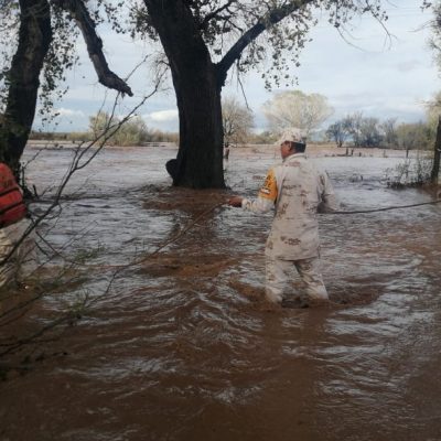 Lluvias devastan Baja California Sur, Sinaloa, Sonora y Chihuahua