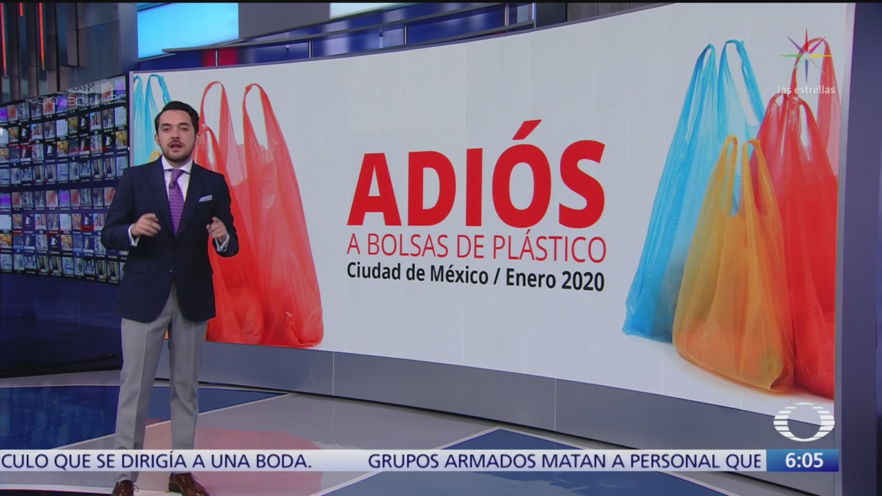 Adiós a las bolsas de plástico en CDMX a partir de 2020
