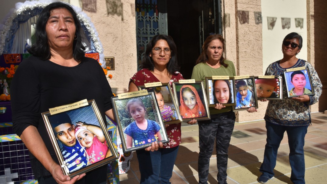 Foto: Altar recuerda en Los Ángeles que las políticas migratorias ‘matan niños’, 1 de noviembre de 2019, California