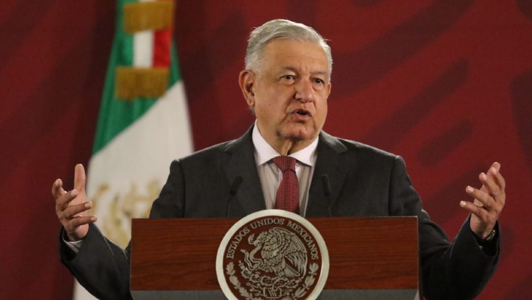 Foto: Andrés Manuel López Obrador, presidente de México, durante su conferencia matutina en Palacio Nacional, el 28 de noviembre de 2019 (Cuartoscuro)